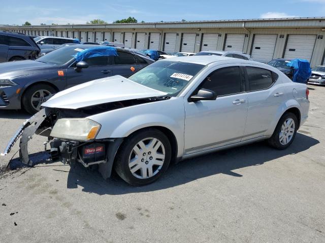 DODGE AVENGER SE 2012 with VIN 1C3CDZAB2CN165260 - Photo from auction