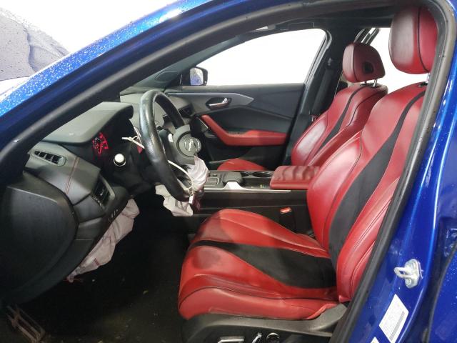 Photo 7 from auction – 2021 ACURA TLX TECH A with VIN 19UUB6F53MA009164