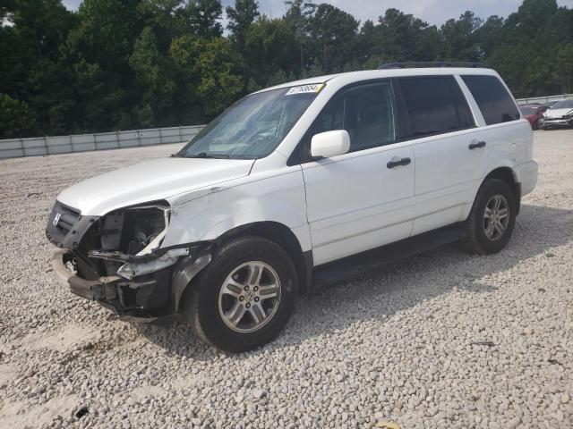 HONDA PILOT EXL 2004 with VIN 5FNYF18574B004027 - Photo from auction