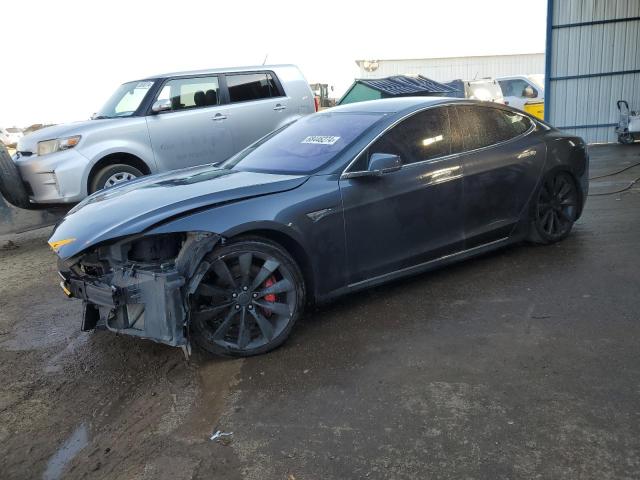 TESLA MODEL S 2015 with VIN 5YJSA1E44FF108610 - Photo from auction