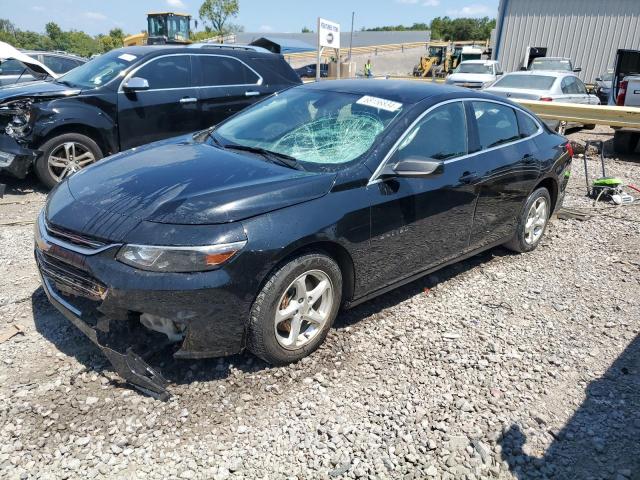 CHEVROLET MALIBU LS 2018 with VIN 1G1ZB5ST2JF155789 - Photo from auction