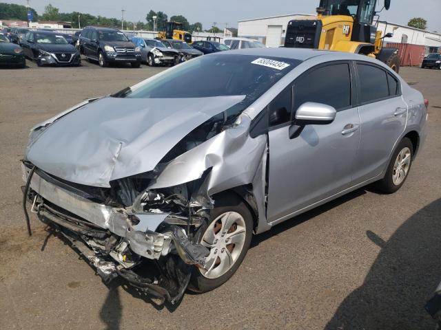 HONDA CIVIC LX 2014 with VIN 19XFB2F55EE255017 - Photo from auction