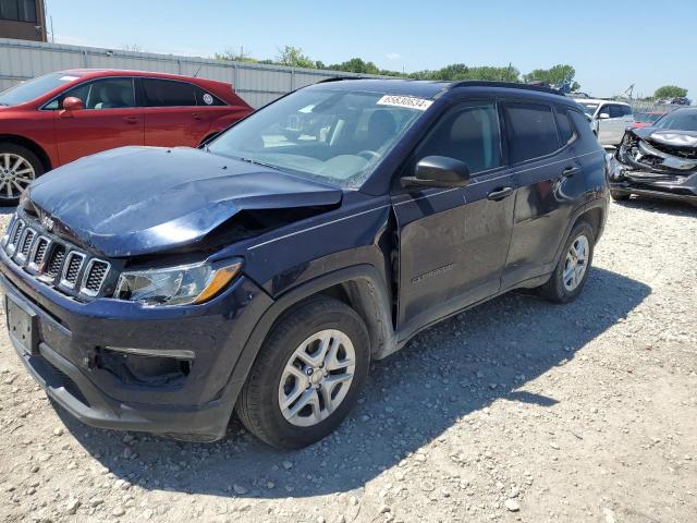 JEEP COMPASS SP 2018 with VIN 3C4NJCAB4JT204406 - Photo from auction