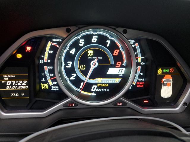 Photo 9 from auction – 2014 LAMBORGHINI AVENTADOR with VIN ZHWUR1ZD6ELA03035