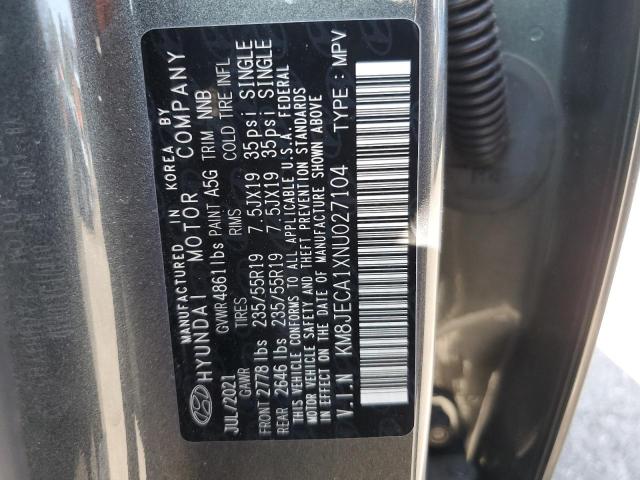 Photo 14 from auction – 2022 HYUNDAI TUCSON LIM with VIN KM8JECA1XNU027104