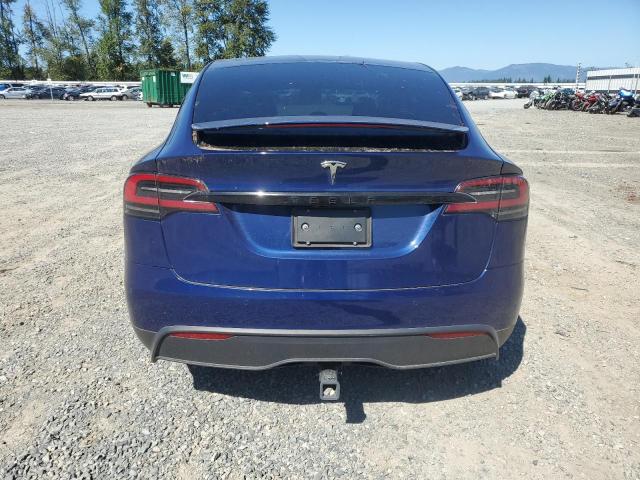Photo 6 from auction – 2022 TESLA MODEL X with VIN 7SAXCAE57NF362631