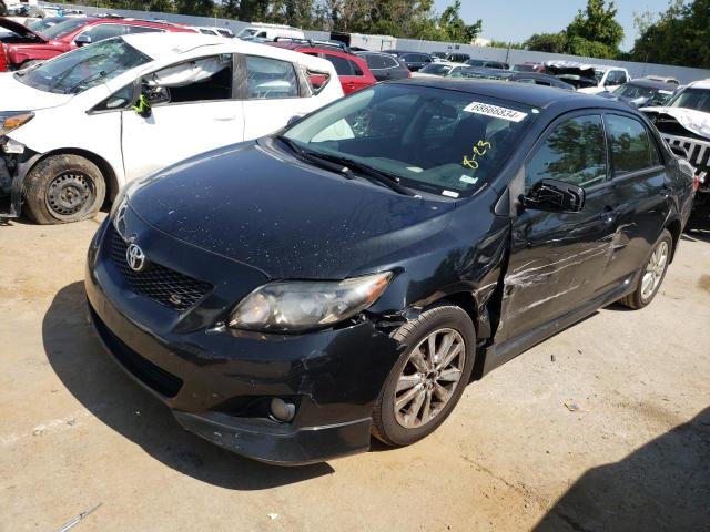 TOYOTA COROLLA BA 2009 with VIN 1NXBU40E09Z062967 - Photo from auction