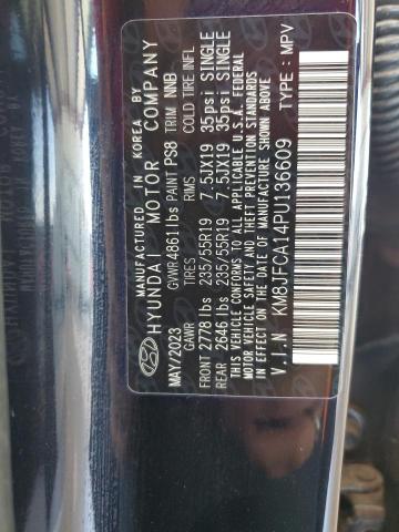 Photo 14 from auction – 2023 HYUNDAI TUCSON SEL with VIN KM8JFCA14PU136609