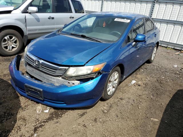 HONDA CIVIC LX 2012 with VIN 2HGFB2F56CH543888 - Photo from auction