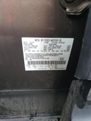 Photo 14 from auction – 2015 FORD EXPLORER L with VIN 1FM5K8F83FGB15148