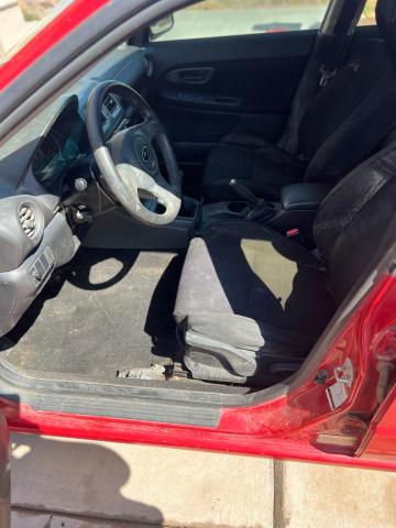 Photo 5 from auction – 2005 SUBARU IMPREZA RS with VIN JF1GD67555G519198