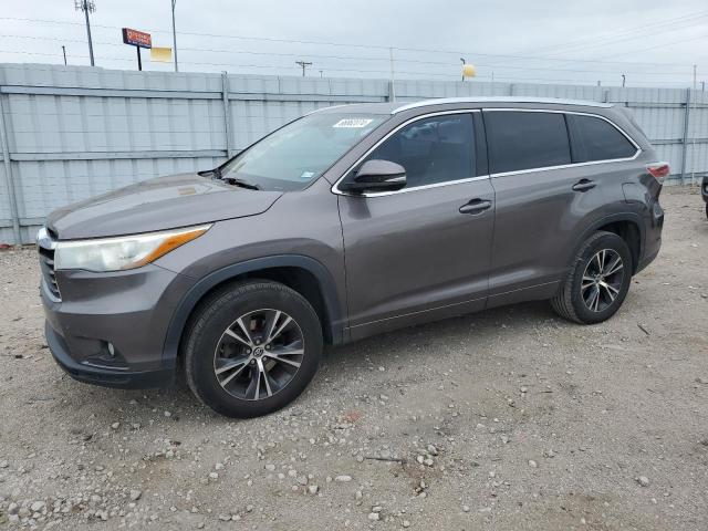 TOYOTA HIGHLANDER 2016 مع رقم تعريف المركبة 5TDKKRFH5GS141920 - صورة من المزاد