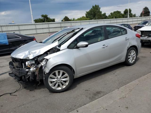 KIA FORTE LX 2014 with VIN KNAFX4A65E5211086 - Photo from auction