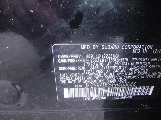 Photo 9 from auction – 2024 SUBARU FORESTER P with VIN JF2SKADC5RH468044