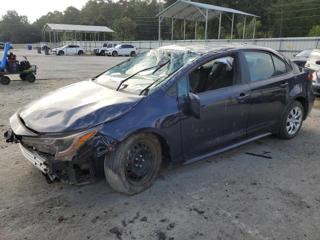 TOYOTA COROLLA LE 2022 with VIN 5YFEPMAE6NP360714 - Photo from auction