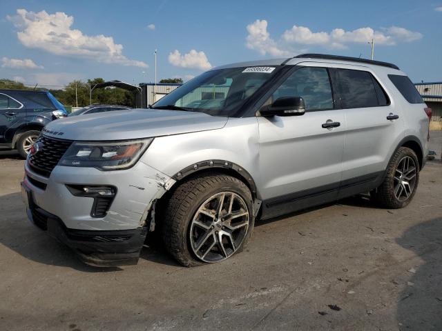 FORD EXPLORER S 2018 with VIN 1FM5K8GT6JGB64582 - Photo from auction