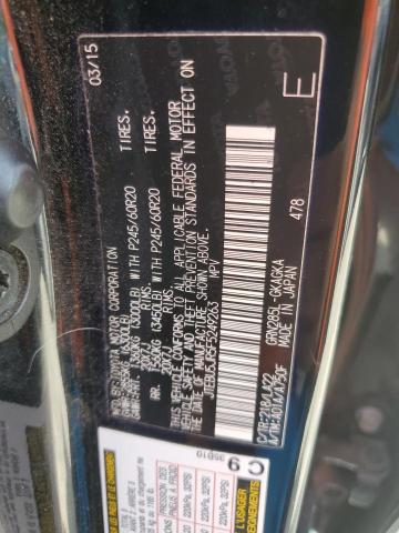 Фото 14 с аукциона – 2015 TOYOTA 4RUNNER SR с VIN JTEBU5JR5F5249263
