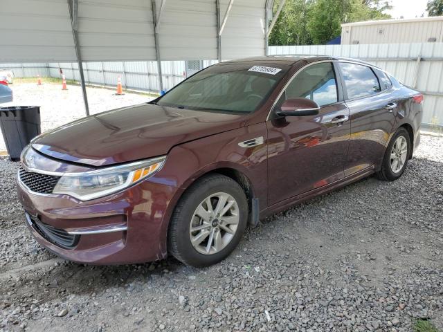 KIA OPTIMA LX 2016 with VIN 5XXGT4L35GG107721 - Photo from auction
