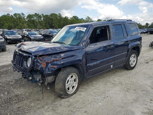 JEEP PATRIOT SP 2017 with VIN 1C4NJPBB1HD166896 - Photo from auction