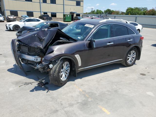 INFINITI FX35 2012 with VIN JN8AS1MW8CM154766 - Photo from auction