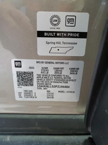 Photo 14 from auction – 2023 GMC ACADIA AT4 with VIN 1GKKNLLS2PZ194484