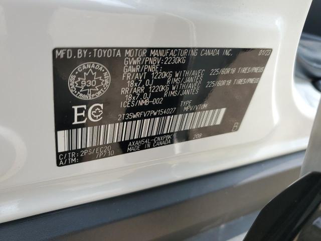 Photo 14 from auction – 2023 TOYOTA RAV4 XSE with VIN 2T35WRFV7PW154027