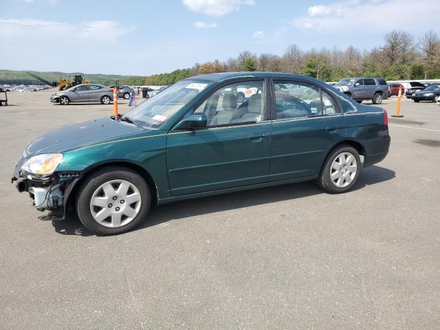 HONDA CIVIC EX 2001 with VIN 2HGES267X1H603553 - Photo from auction