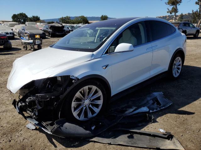 TESLA MODEL X 2018 with VIN 5YJXCAE27JF141043 - Photo from auction