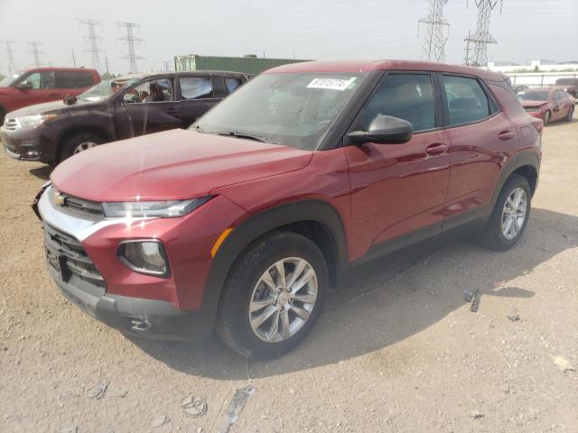 CHEVROLET TRAILBLAZE 2021 with VIN KL79MMS29MB099183 - Photo from auction