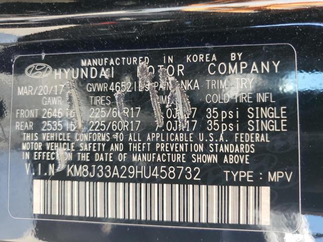 Photo 14 from auction – 2017 HYUNDAI TUCSON LIM with VIN KM8J33A29HU458732