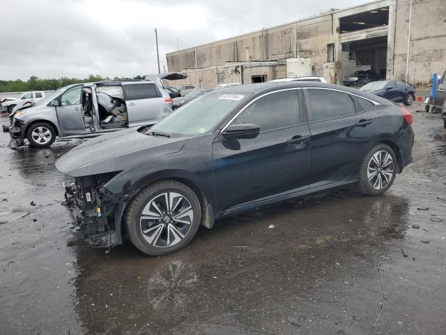HONDA CIVIC EXL 2018 with VIN JHMFC1F71JX007879 - Photo from auction
