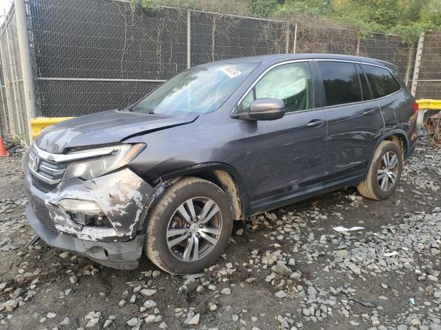 HONDA PILOT EXLN 2016 with VIN 5FNYF6H79GB122020 - Photo from auction