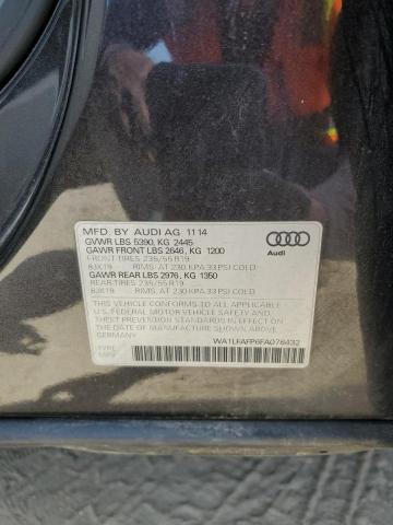 Photo 14 from auction – 2015 AUDI Q5 PREMIUM with VIN WA1LFAFP6FA078432