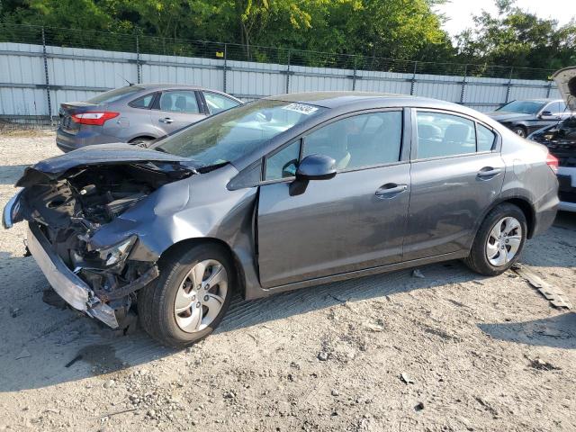 HONDA CIVIC LX 2013 with VIN 2HGFB2F52DH540696 - Photo from auction