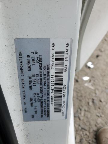 Photo 14 from auction – 2014 MAZDA 3 TOURING with VIN JM1BM1L36E1213478