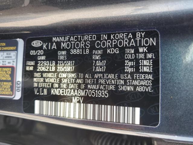 Photo 14 from auction – 2021 KIA SELTOS S with VIN KNDEU2AA8M7051935
