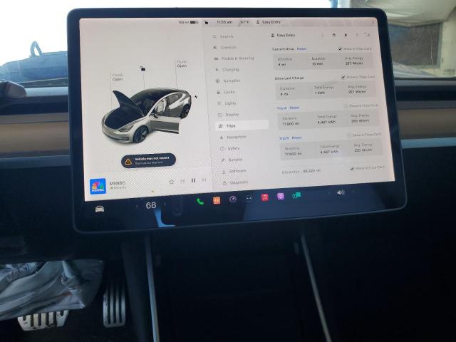 Photo 9 from auction – 2018 TESLA MODEL 3 with VIN 5YJ3E1EB6JF074315