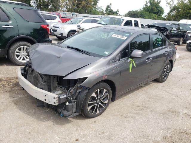 HONDA CIVIC EX 2013 with VIN 2HGFB2F80DH502135 - Photo from auction