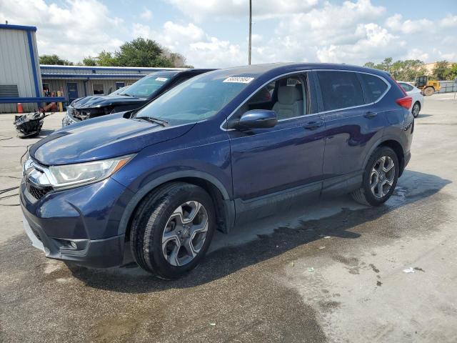 HONDA CR-V EX 2018 with VIN 7FARW1H58JE002467 - Photo from auction