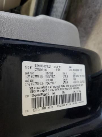 Photo 14 from auction – 2005 DODGE DURANGO SL with VIN 1D4HB48D45F520110