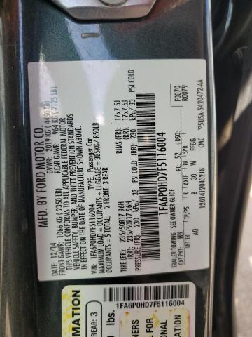 Photo 14 from auction – 2015 FORD FUSION SE with VIN 1FA6P0HD7F5116004