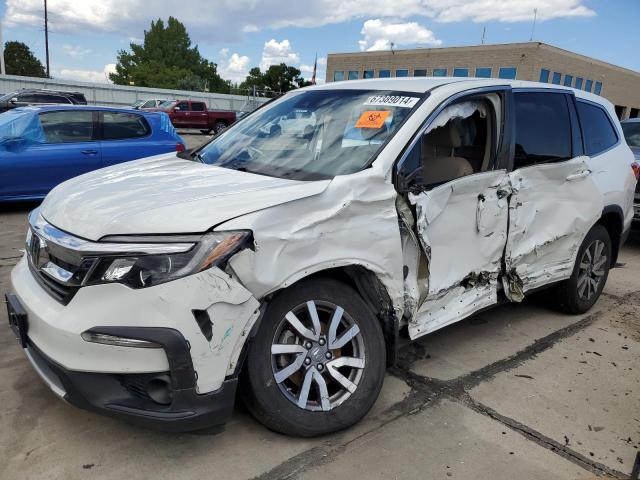 HONDA PILOT EX 2021 with VIN 5FNYF6H38MB029501 - Photo from auction