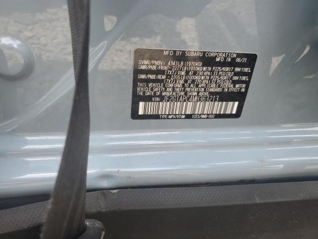 Photo 14 from auction – 2021 SUBARU CROSSTREK with VIN JF2GTAPC4MH363213