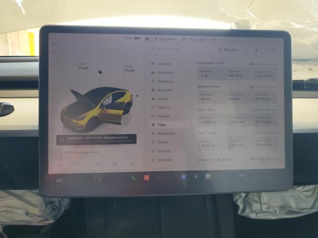 Photo 9 from auction – 2023 TESLA MODEL Y with VIN 7SAYGAEE3PF685621
