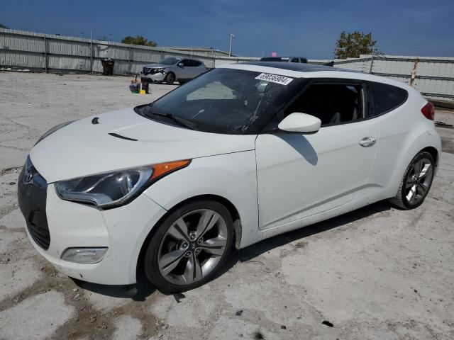 HYUNDAI VELOSTER 2013 with VIN KMHTC6AD1DU137693 - Photo from auction