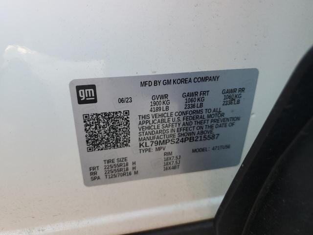Photo 14 from auction – 2023 CHEVROLET TRAILBLAZE with VIN KL79MPS24PB215587