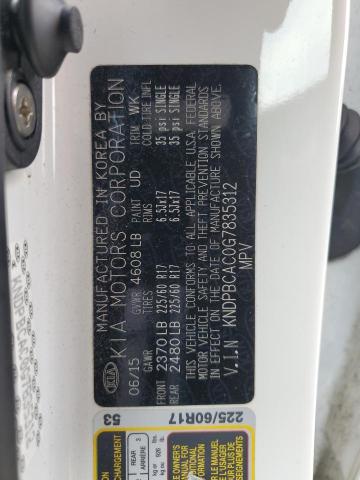 Photo 14 from auction – 2016 KIA SPORTAGE L with VIN KNDPBCAC0G7835312