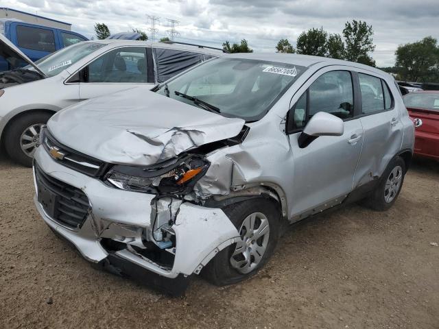 CHEVROLET TRAX LS 2018 with VIN 3GNCJKSB9JL380102 - Photo from auction