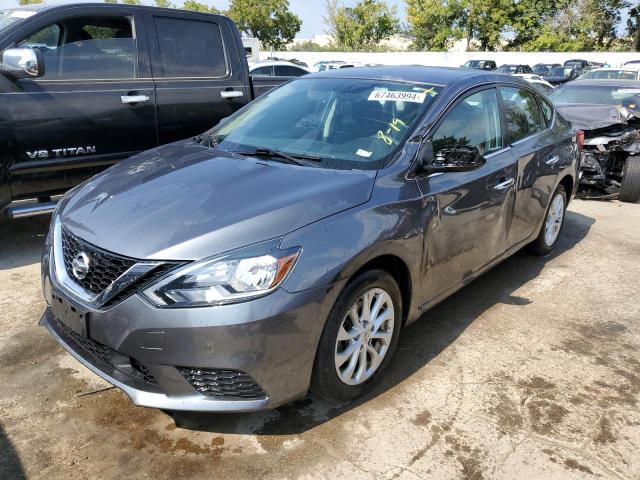 NISSAN SENTRA S 2018 with VIN 3N1AB7AP5JL613693 - Photo from auction