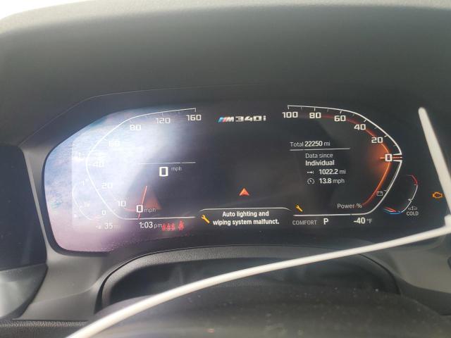 Photo 9 from auction – 2022 BMW M340XI with VIN 3MW5U9J03N8C76986